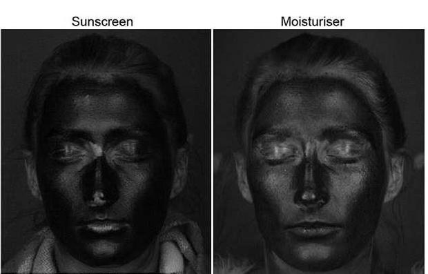 Британская ассоциация дерматологов обнаружила, что косметические кремы не блокируют ультрафиолетовые лучи, а также солнцезащитные кремы, потому что люди накладывают более тонкие слои и не распределяют их так тщательно